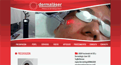 Desktop Screenshot of dermatologochernan.com